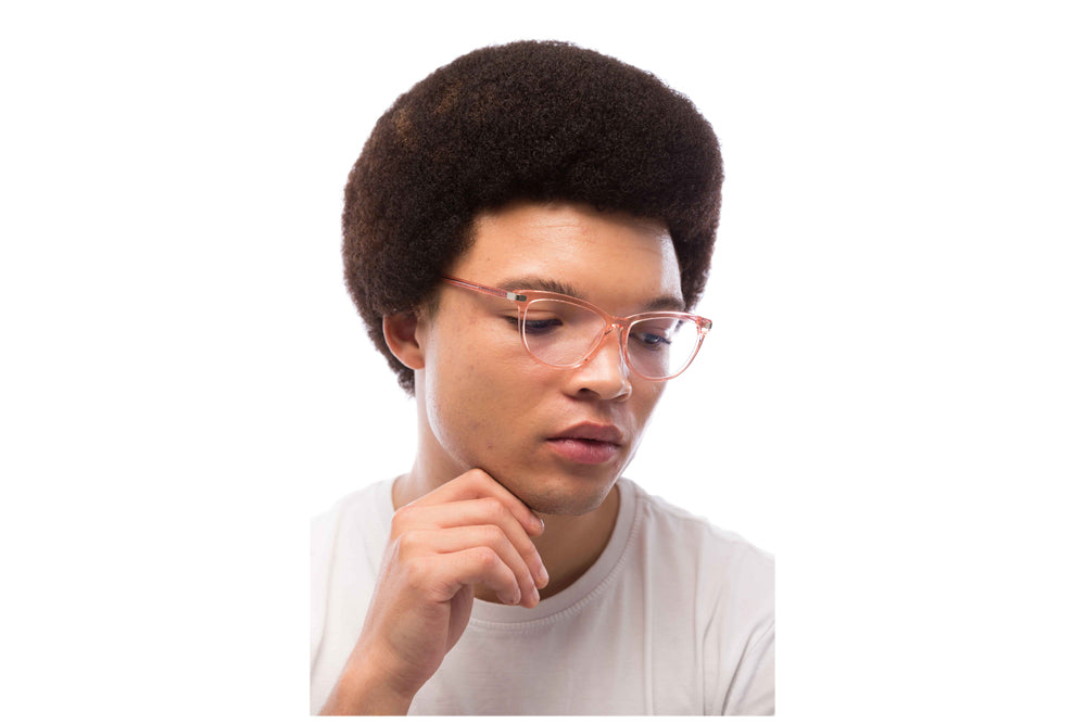 Man Wearing Melissa Computer Glasses Readers