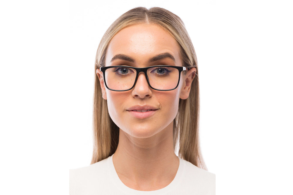 Woman Wearing Brooklyn Computer Glasses Prescription