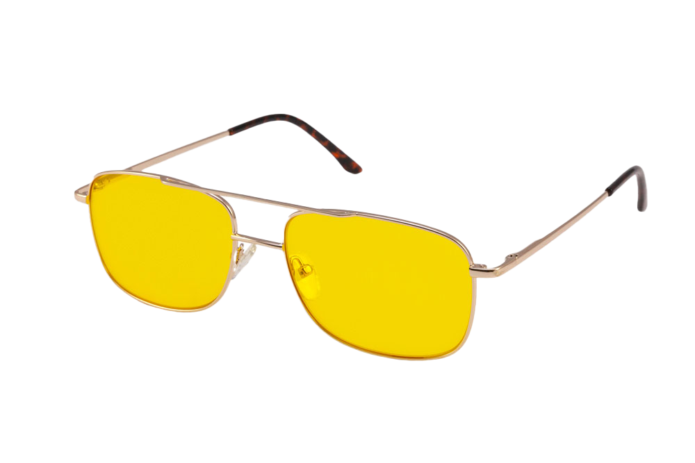 Magnum Light Sensitivity Glasses Angled View